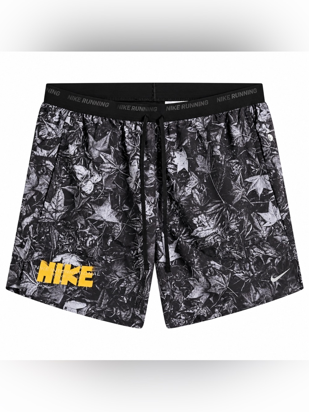 Nike Stride Dri-FIT 7" Brief-Lined Running Shorts Black Camo Men’s M IH4512-010